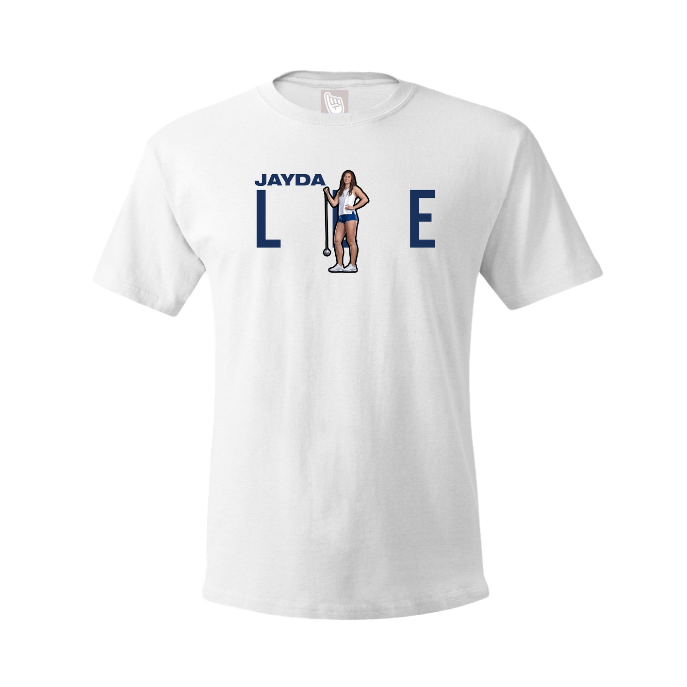Youth Tee — Player Name in White