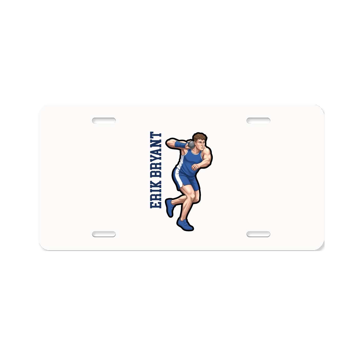 Aluminum License Plate