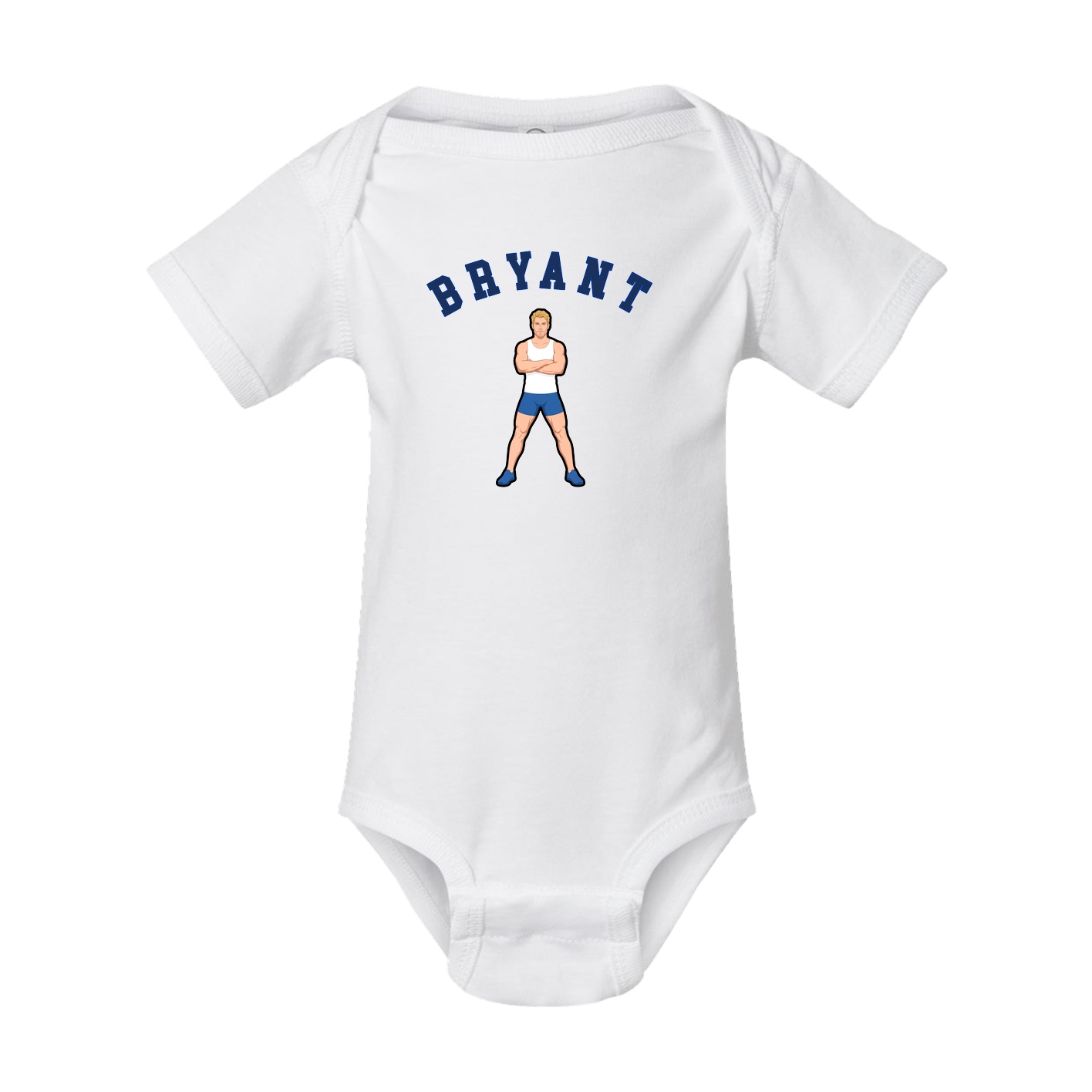 Baby Onesie — Shirsey Arch in White