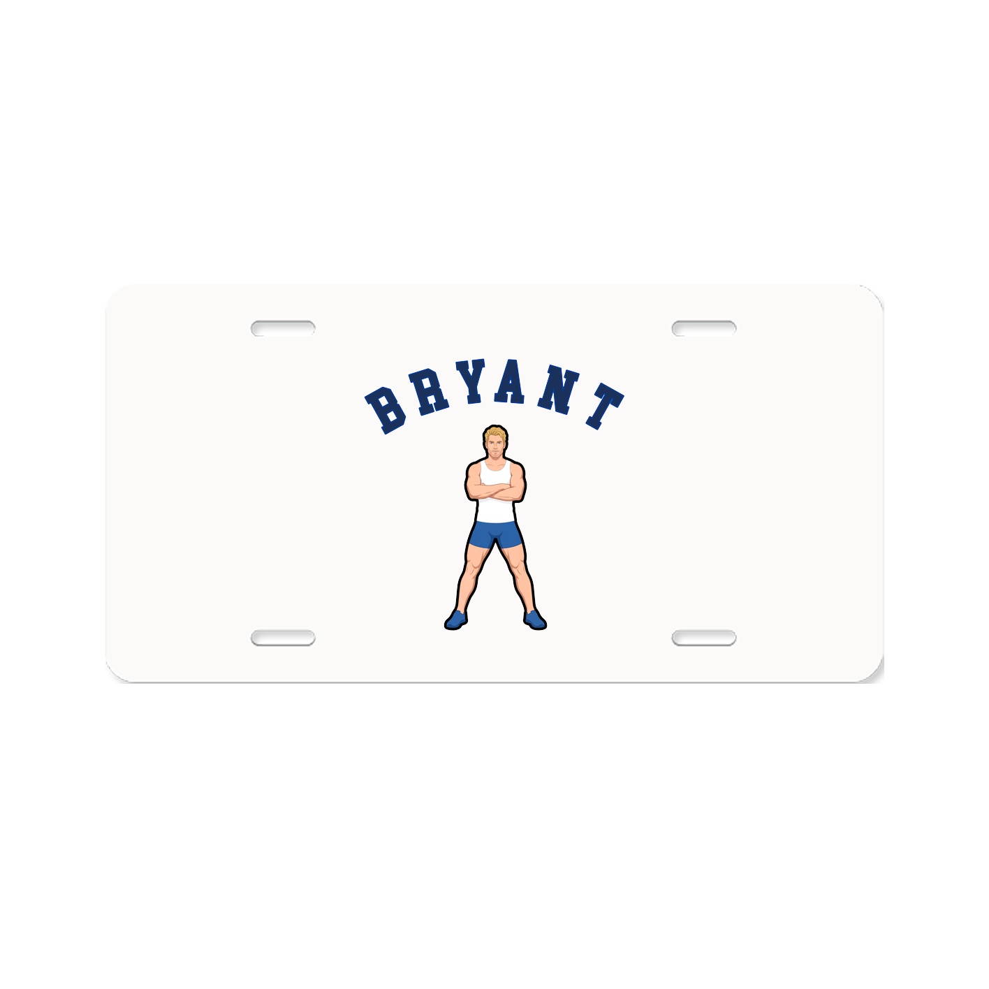 License Plate — Shirsey Arch in Classic