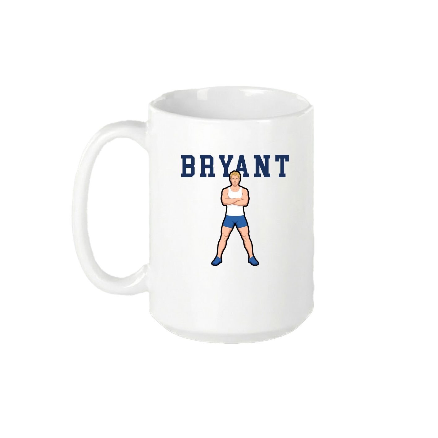 15oz Coffee Mug — Shirsey in White