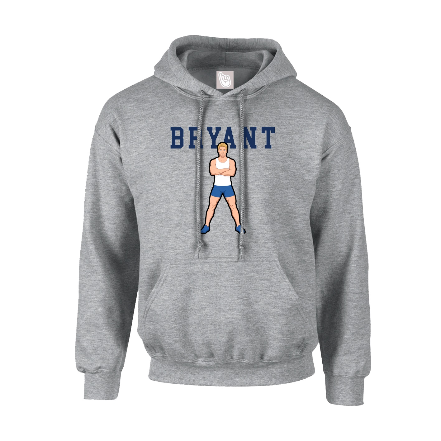 Hoodie — Shirsey in Grey