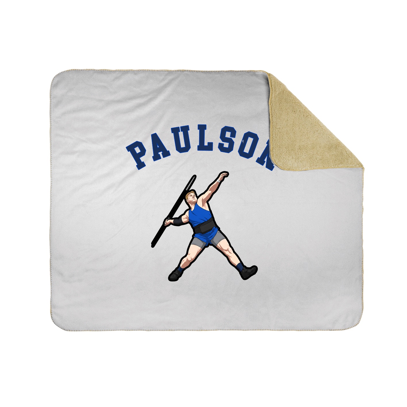 Throw Blanket — Shirsey Arch in White