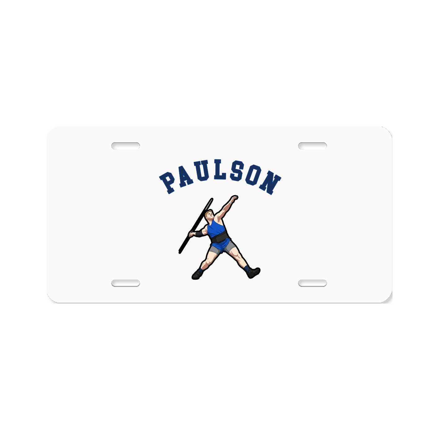 License Plate — Shirsey Arch in Classic