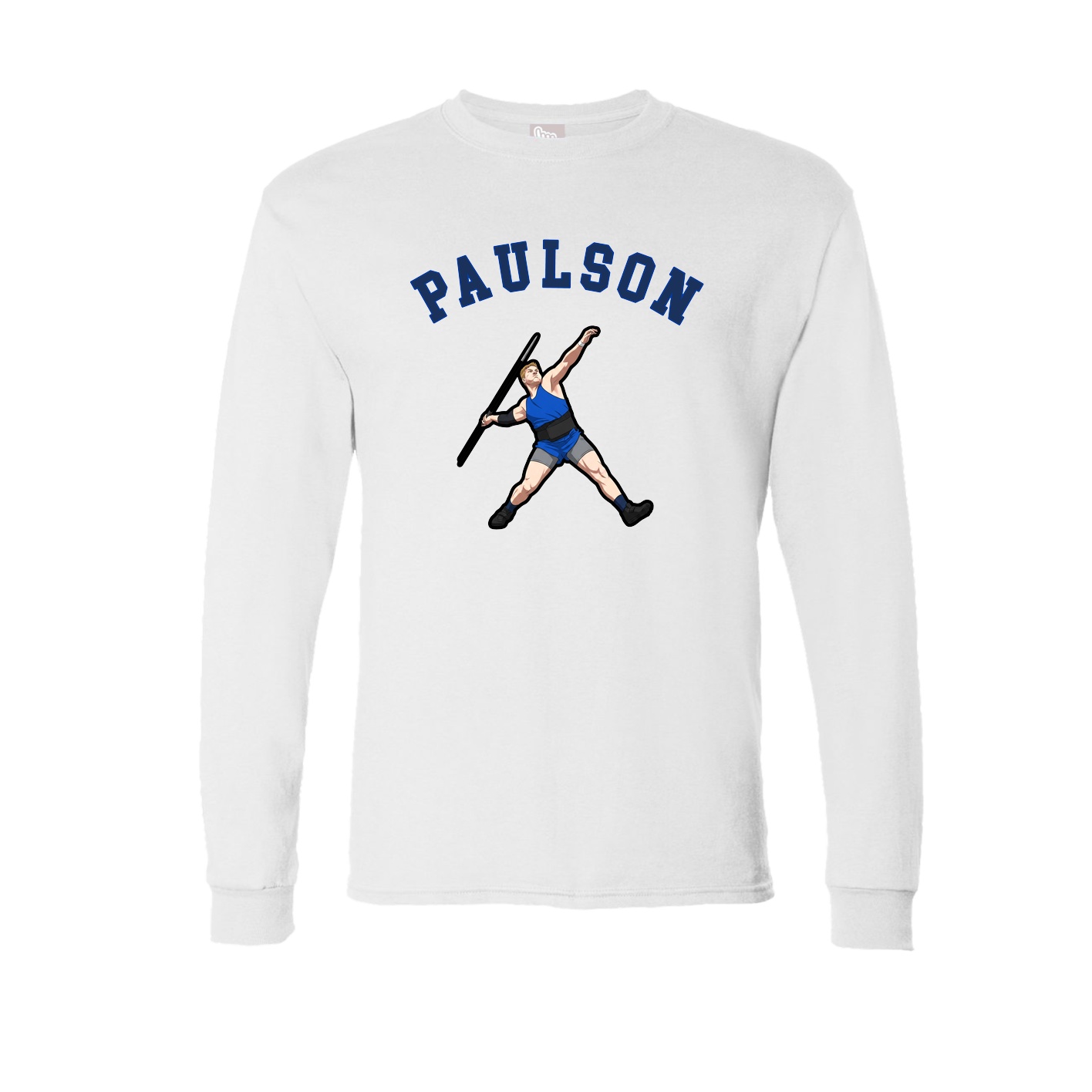Long Sleeve Tee — Shirsey Arch in White
