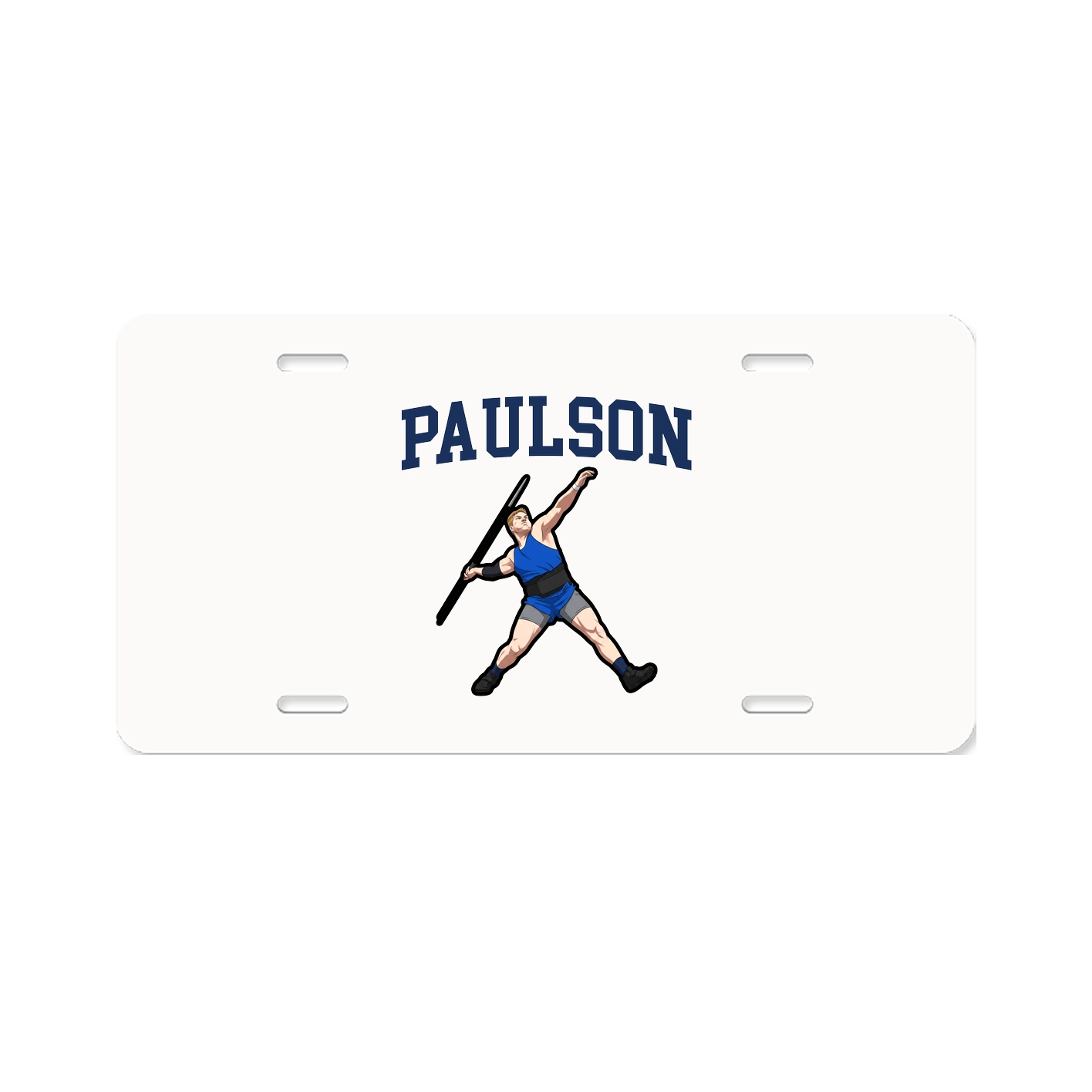 License Plate — Shirsey in Classic