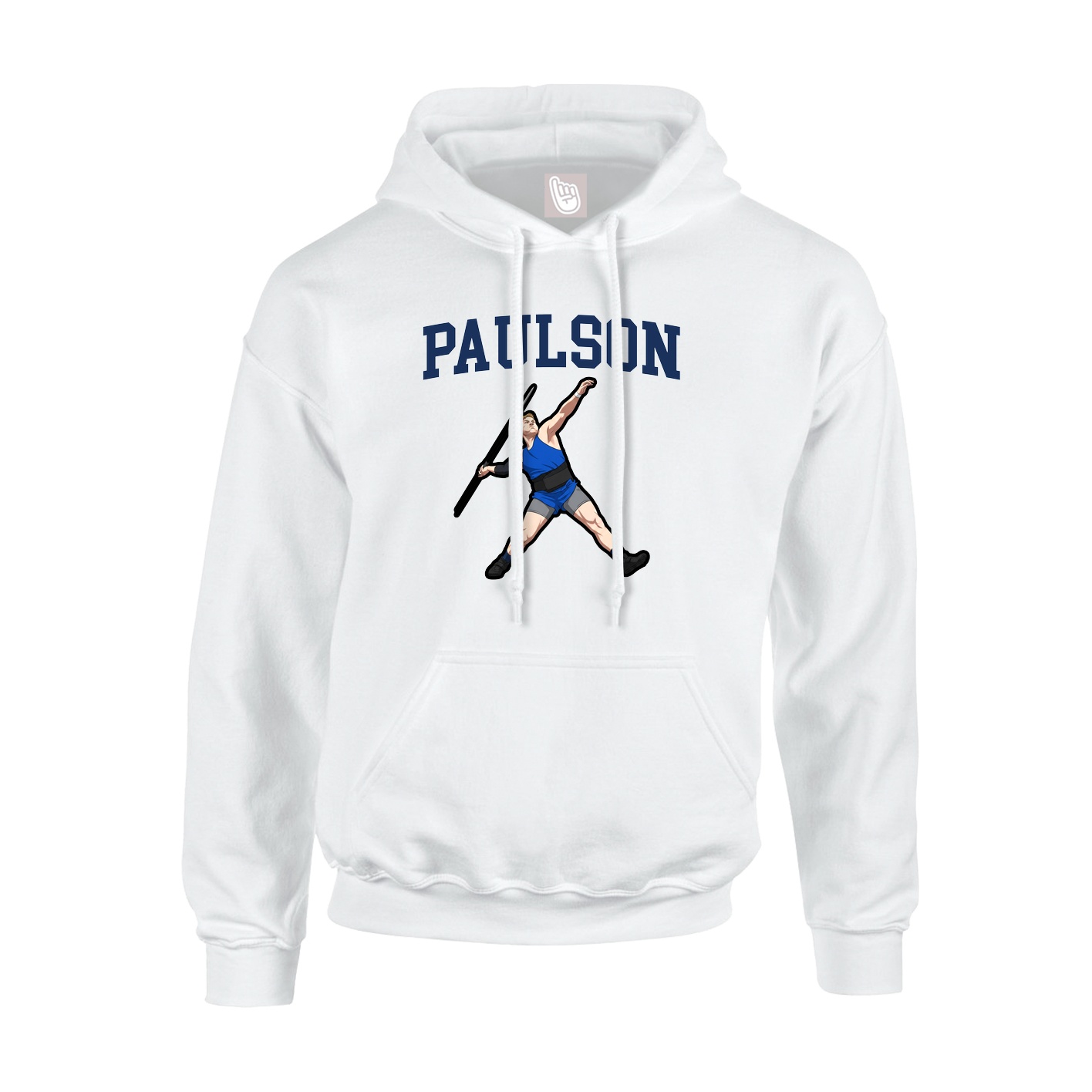 Hoodie — Shirsey in White