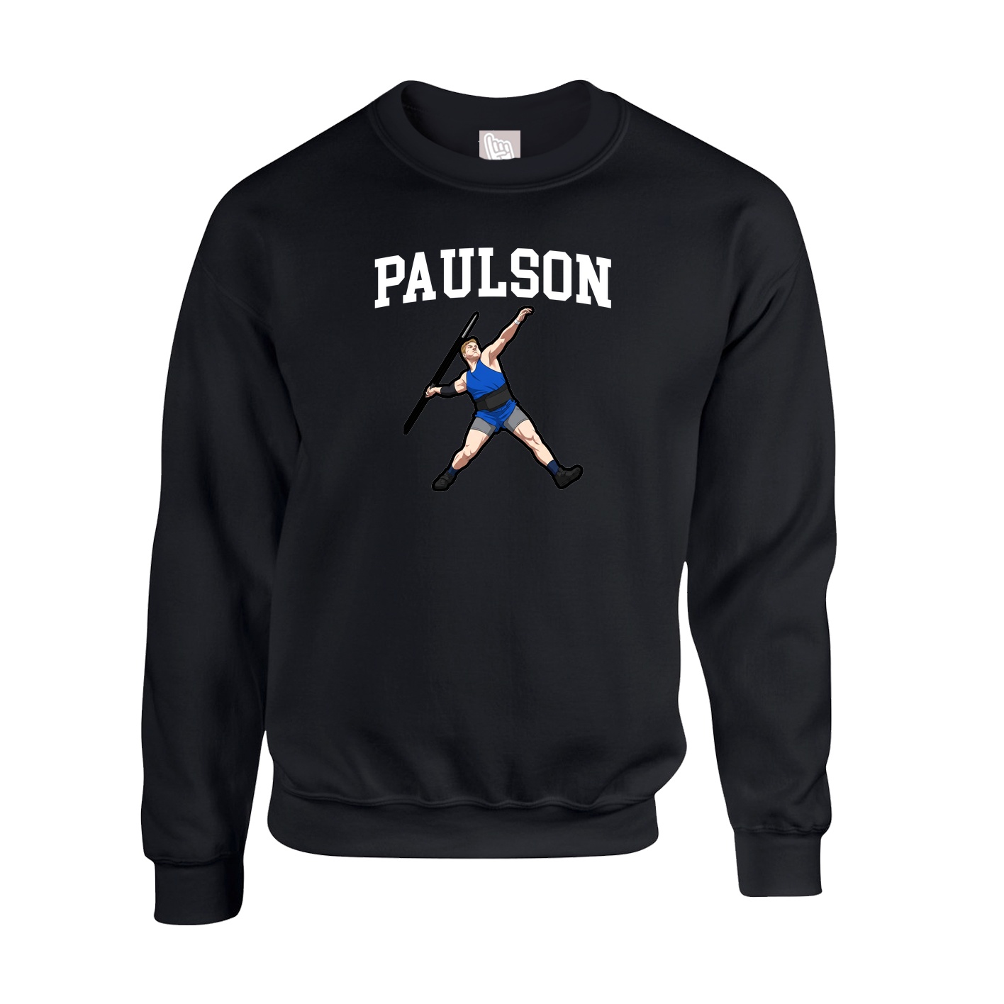 Fleece Crew — Shirsey in Black