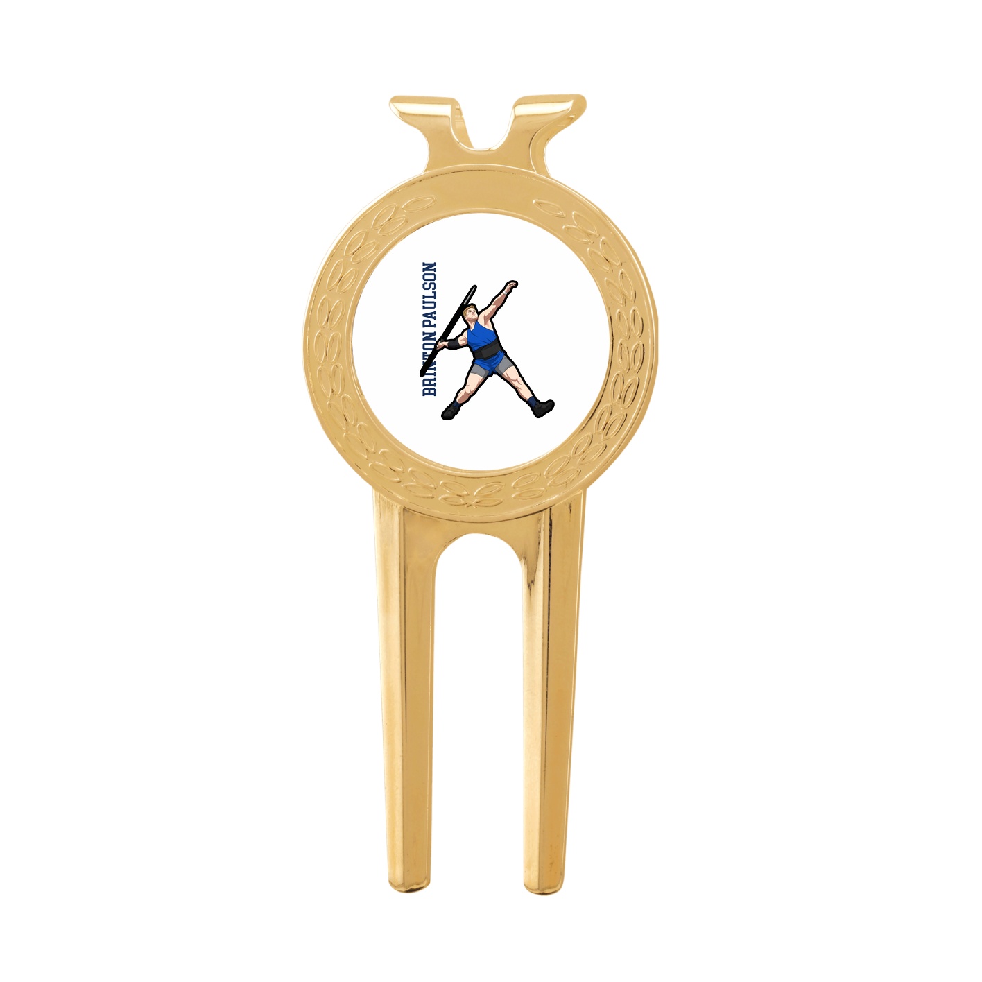 Divot Tool with Ball Marker — Name Vertical in Classic