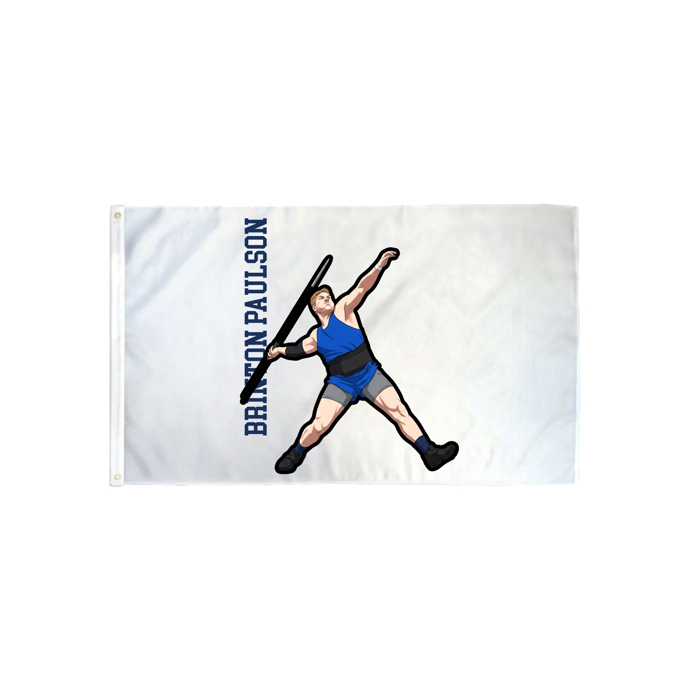3x5 Flag — Name Vertical in Classic