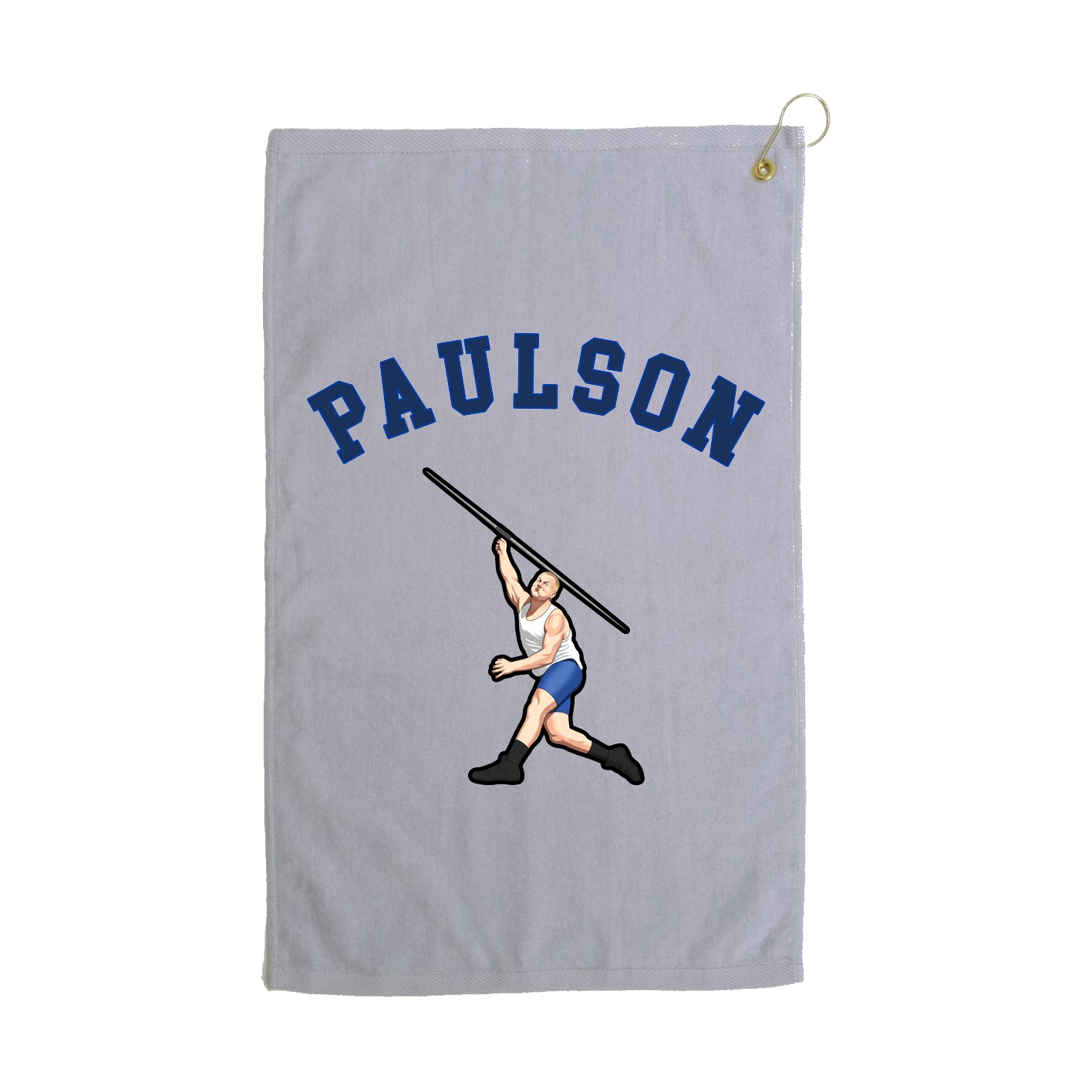 Golf Towel — Shirsey Arch in Grey