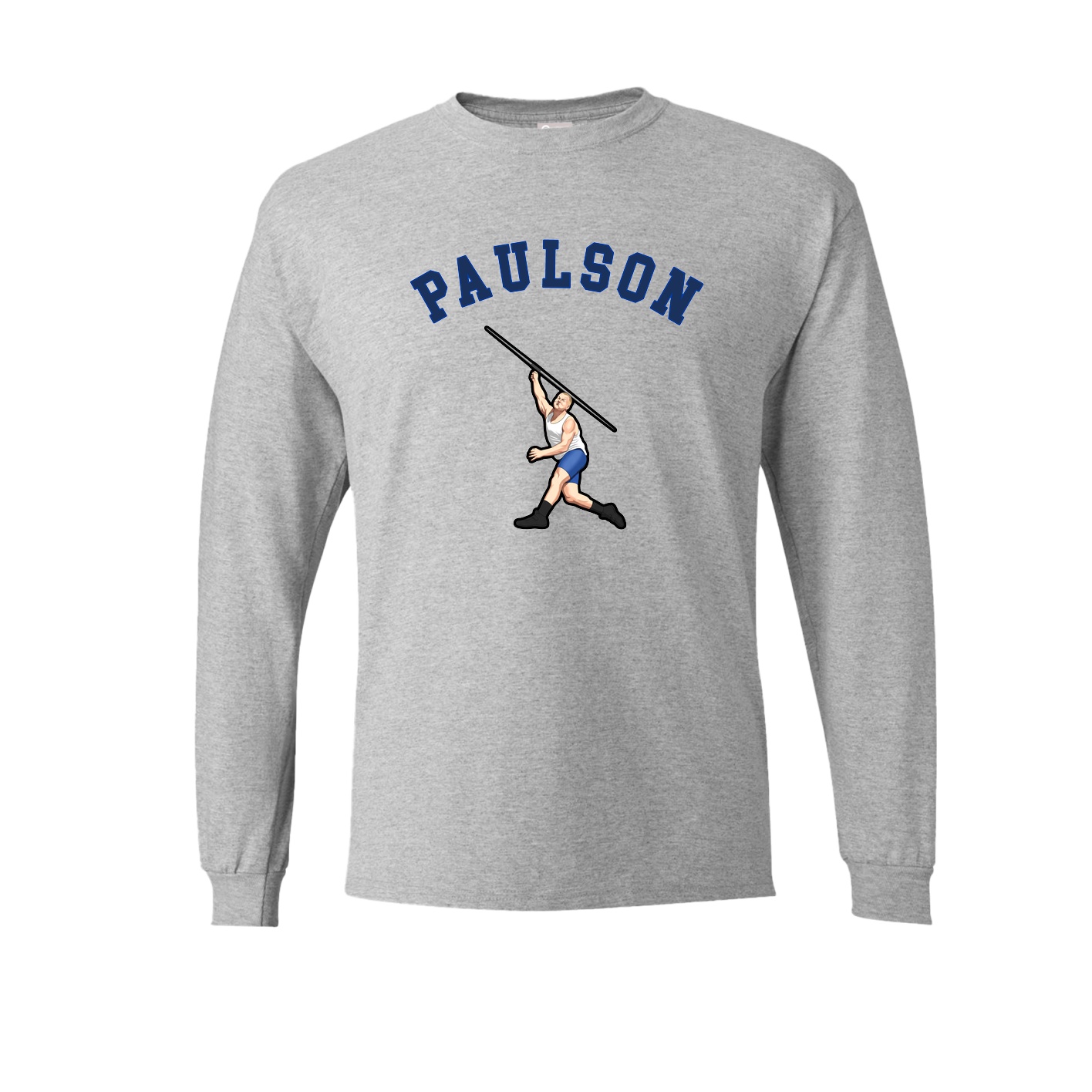Long Sleeve Tee — Shirsey Arch in Grey
