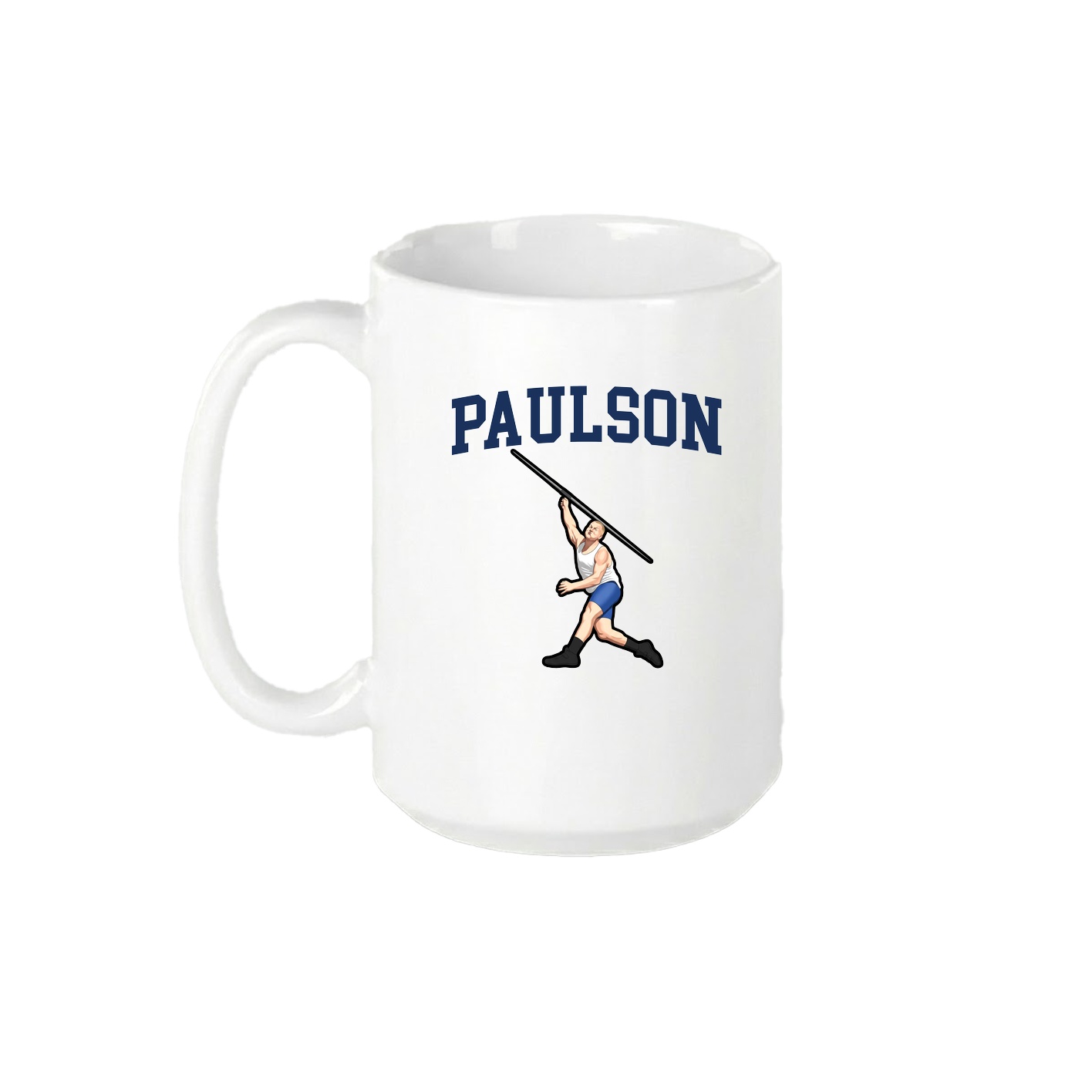 15oz Coffee Mug — Shirsey in White