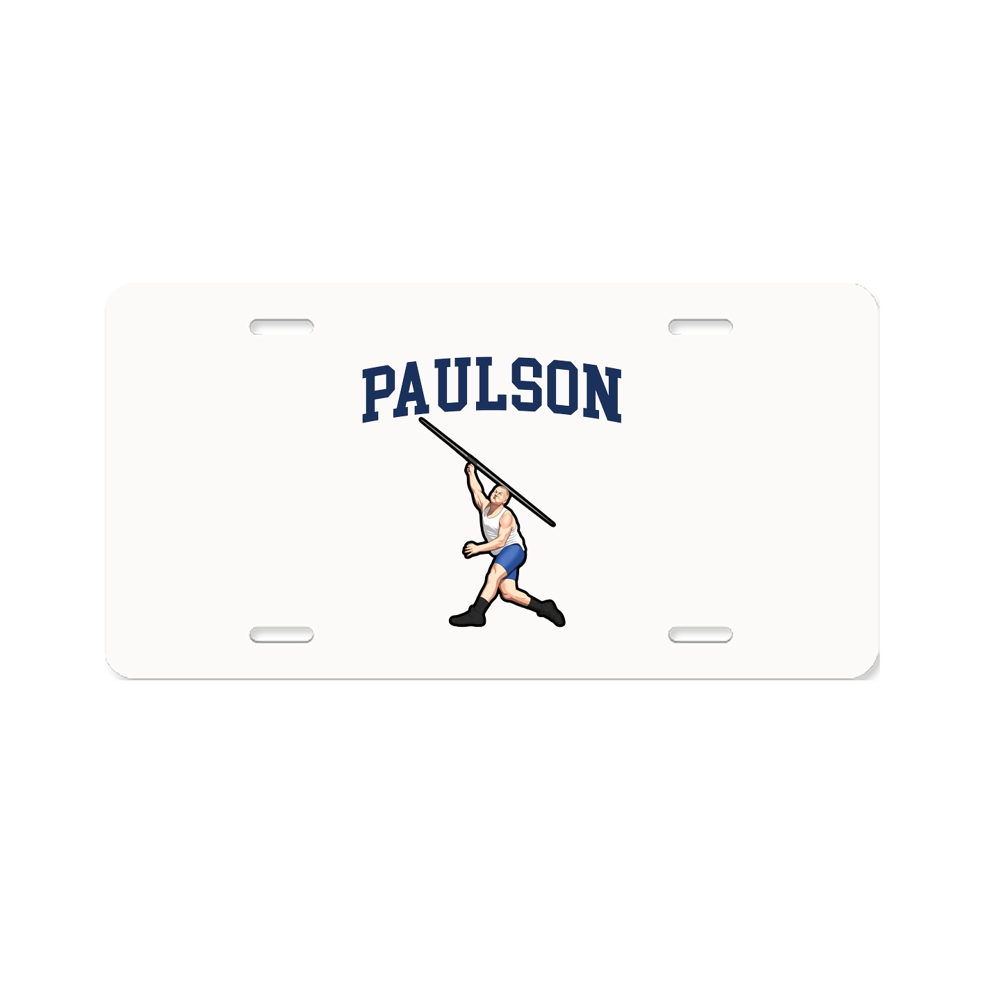 License Plate — Shirsey in Classic
