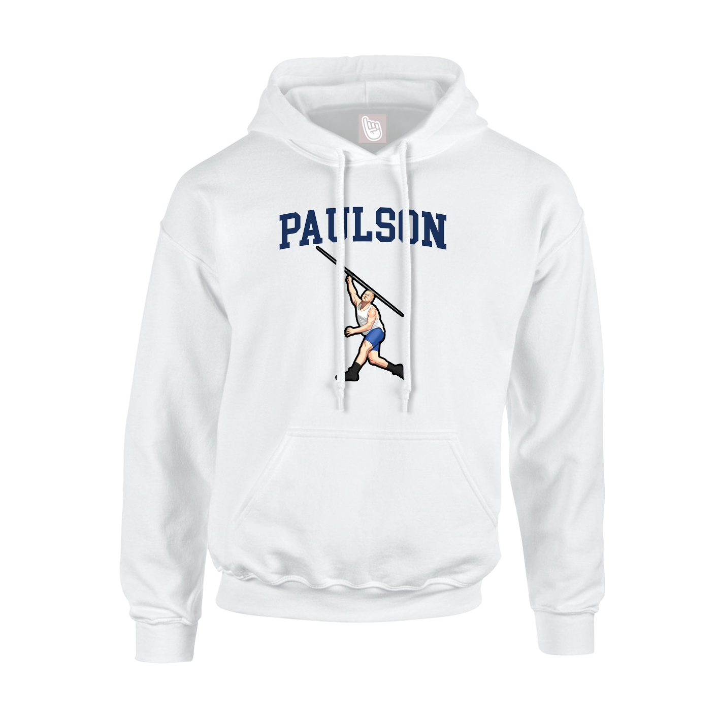 Hoodie — Shirsey in White