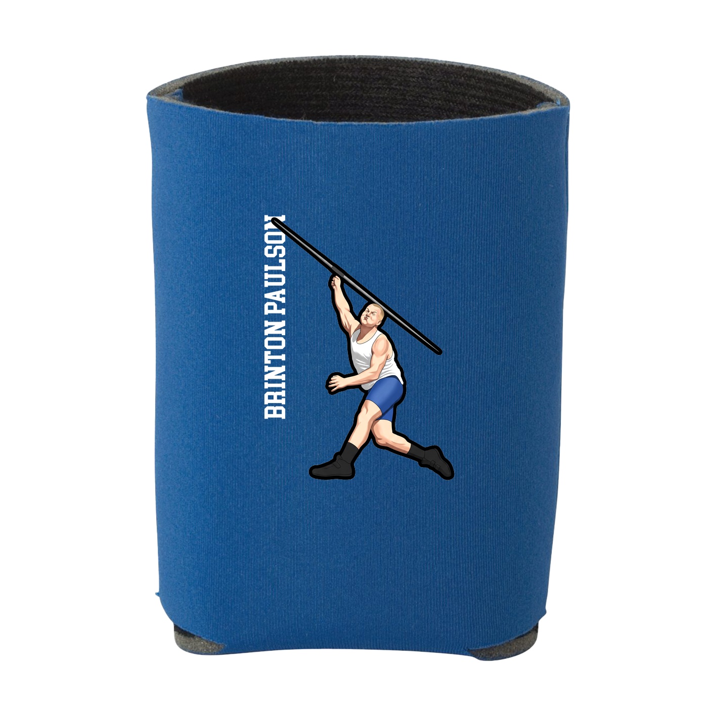 Can Holder — Name Vertical in Royal