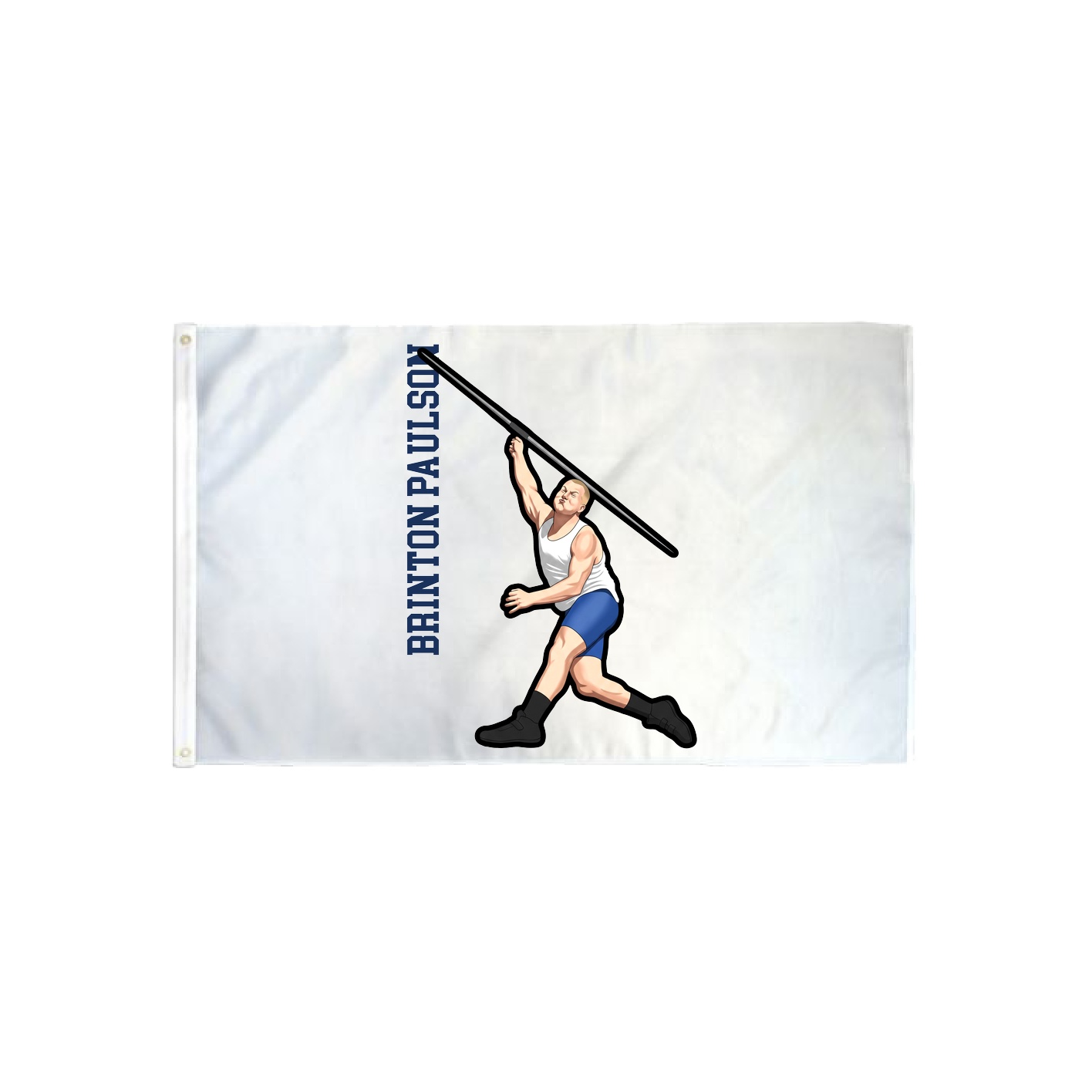 3x5 Flag — Name Vertical in Classic