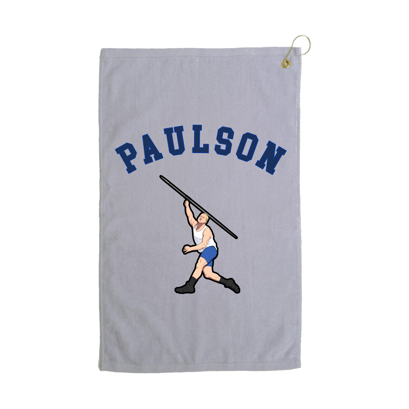 Golf Towel — Shirsey Arch in Grey