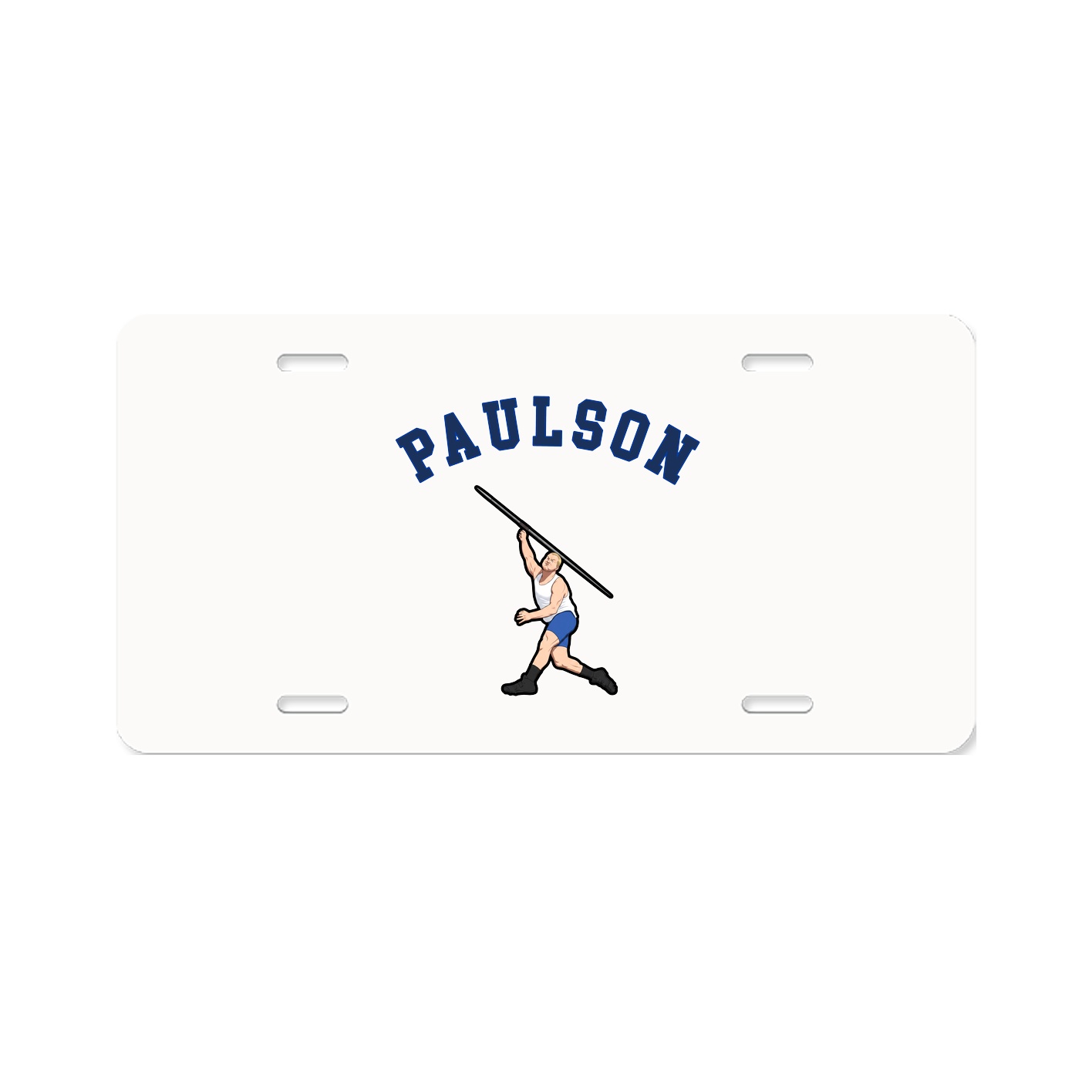 License Plate — Shirsey Arch in Classic