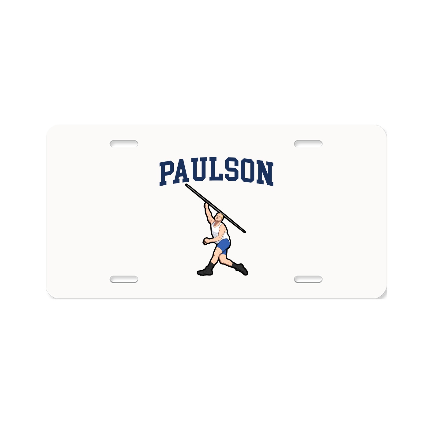 License Plate — Shirsey in Classic