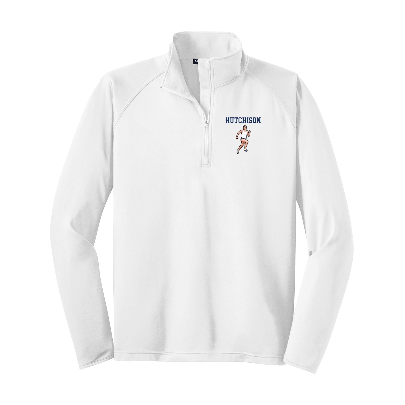 Q-Zip Pullover — Shirsey in White
