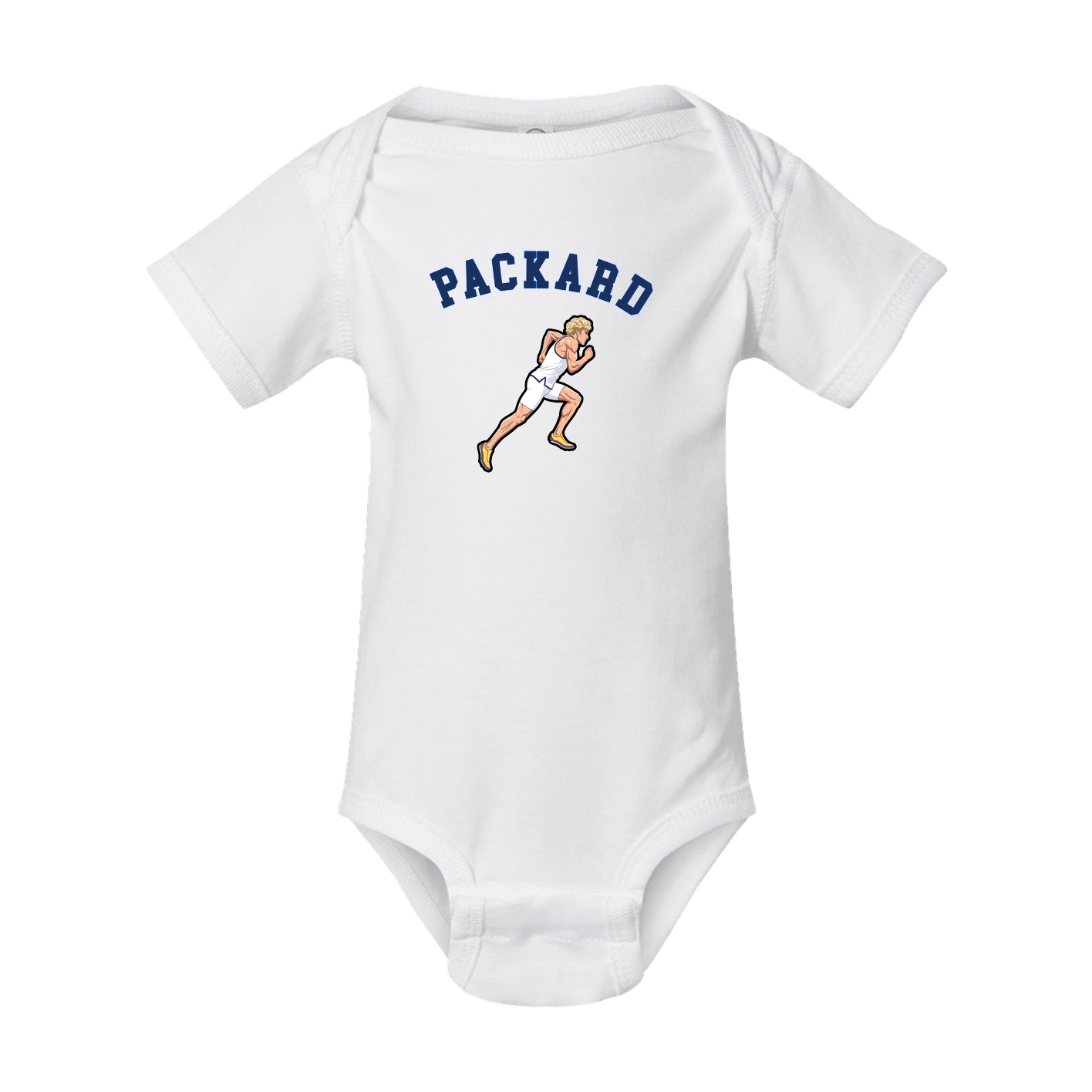Baby Onesie — Shirsey Arch in White