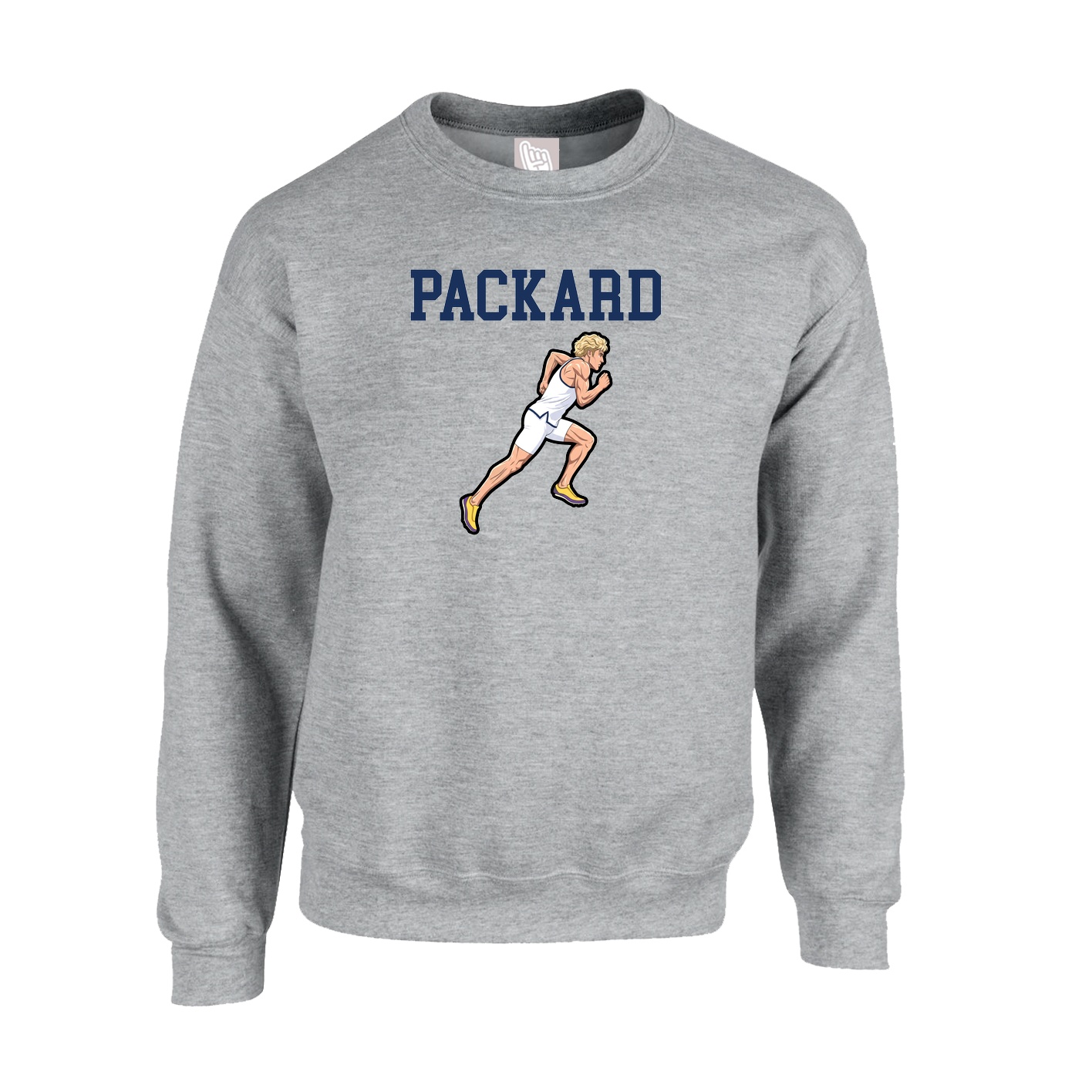 Fleece Crew — Shirsey in Grey