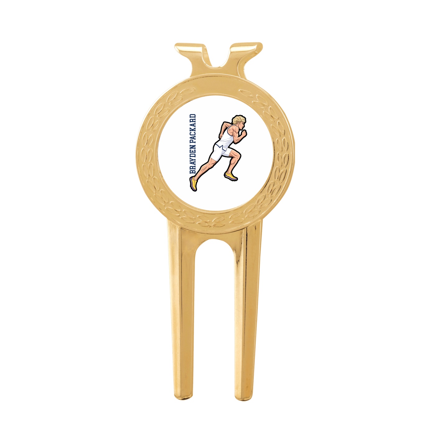 Divot Tool with Ball Marker — Name Vertical in Classic