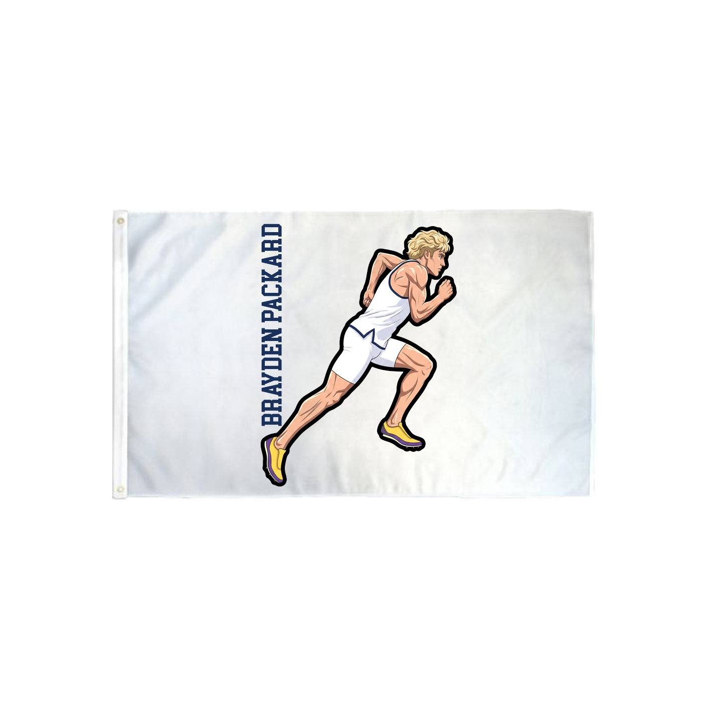 3x5 Flag — Name Vertical in Classic