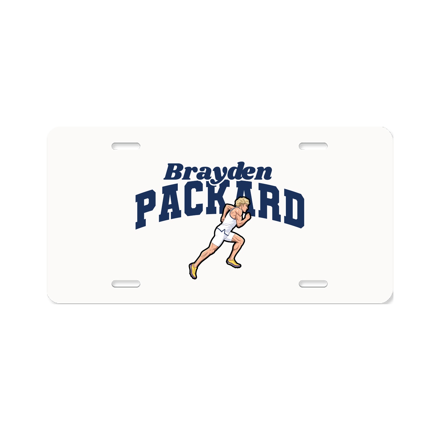 License Plate — Signature Arch in Classic