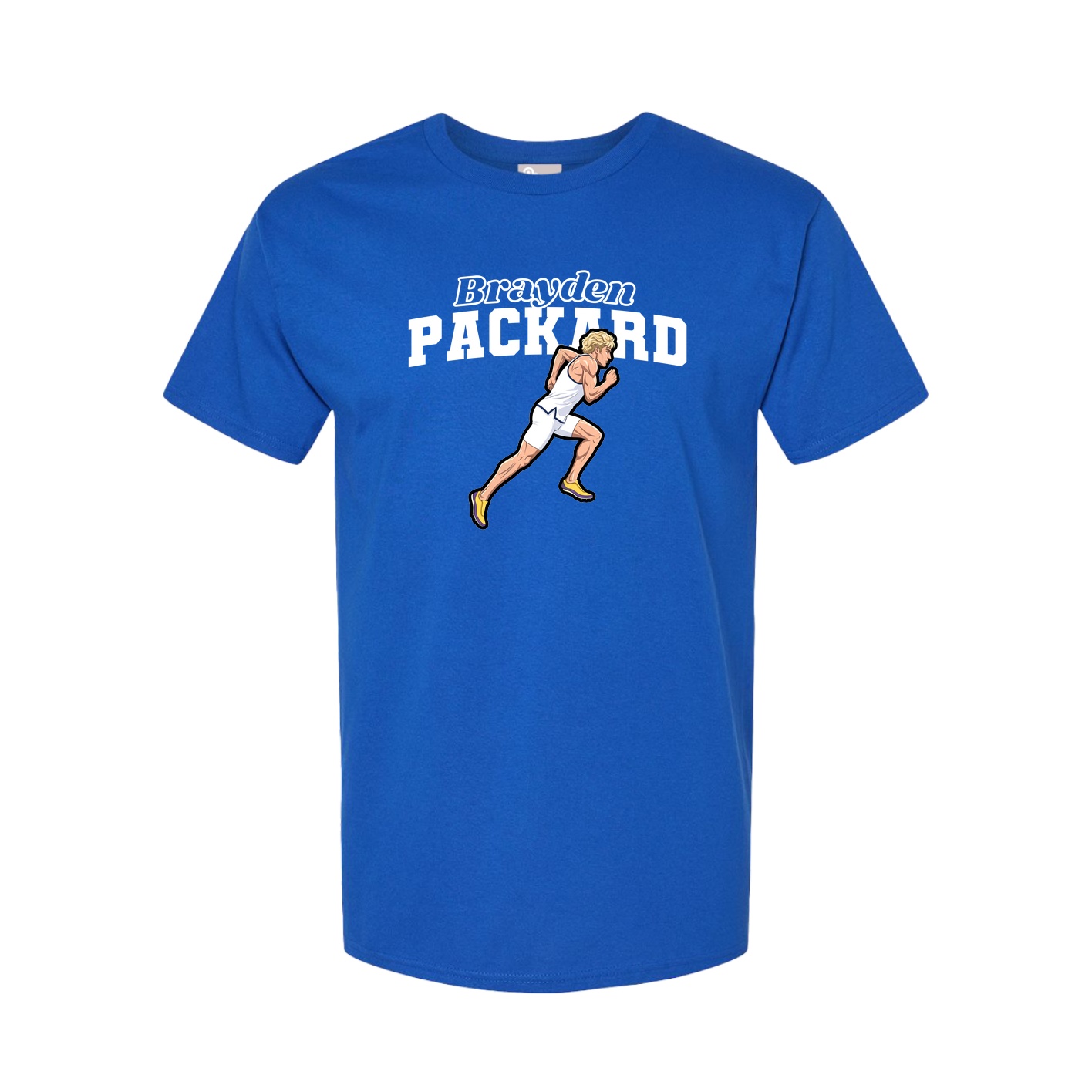 Tee — Name Arch in Royal