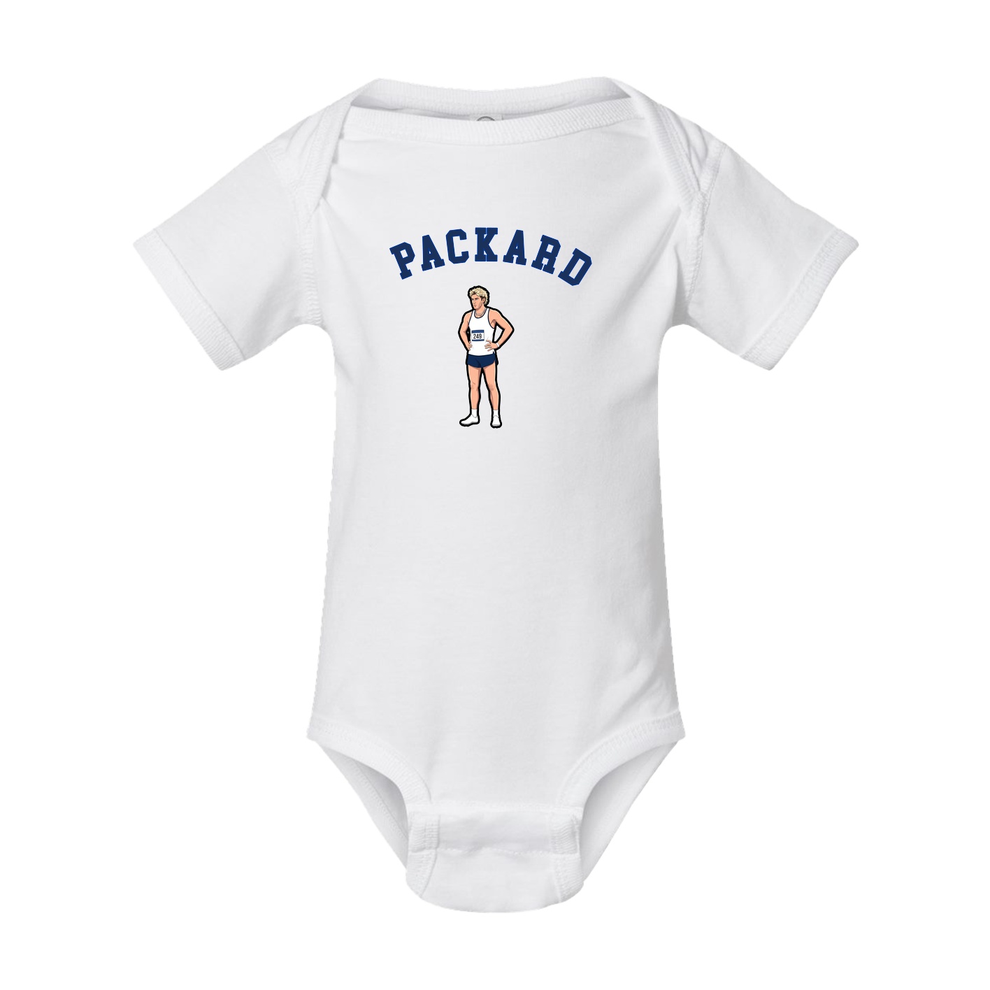 Baby Onesie — Shirsey Arch in White