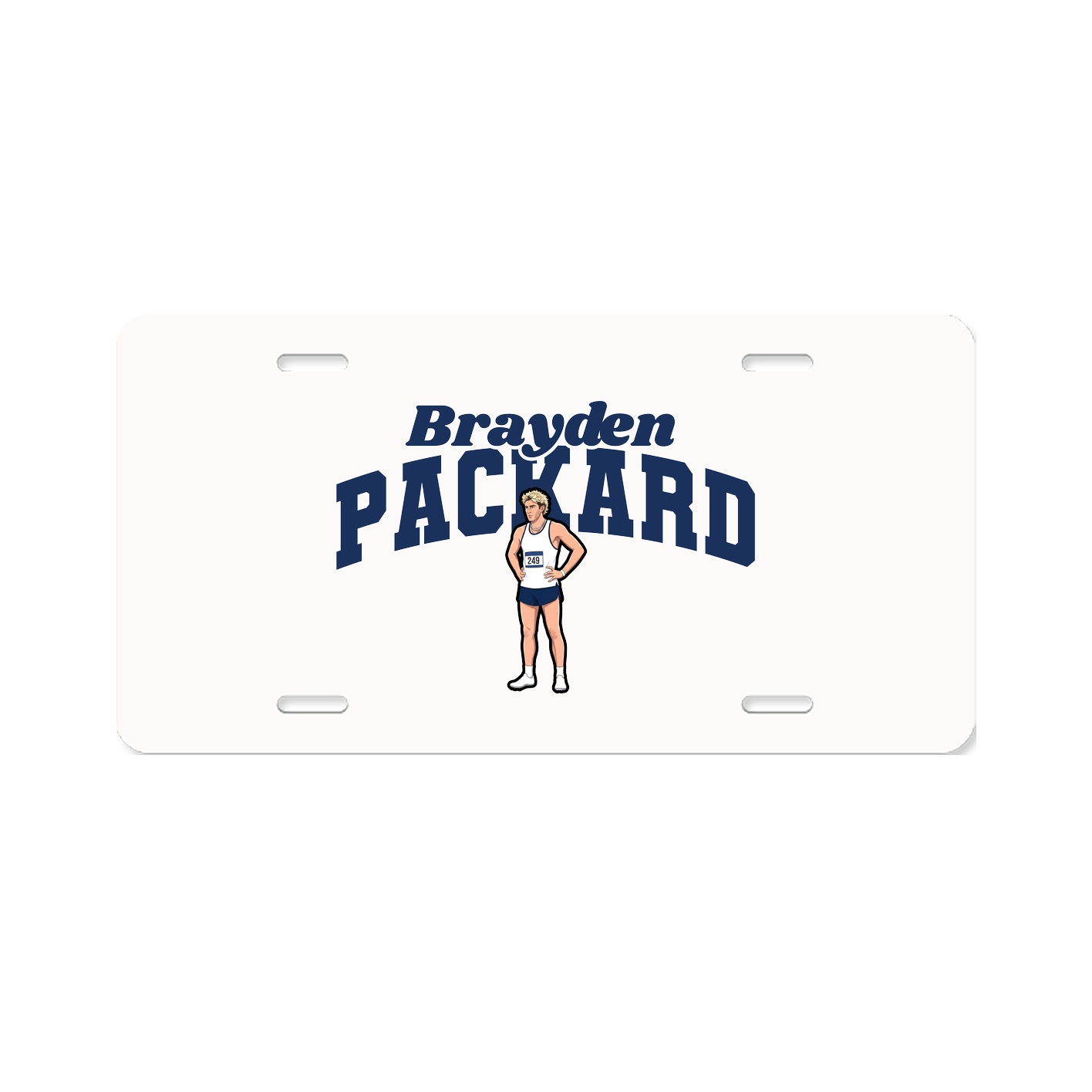 License Plate — Signature Arch in Classic