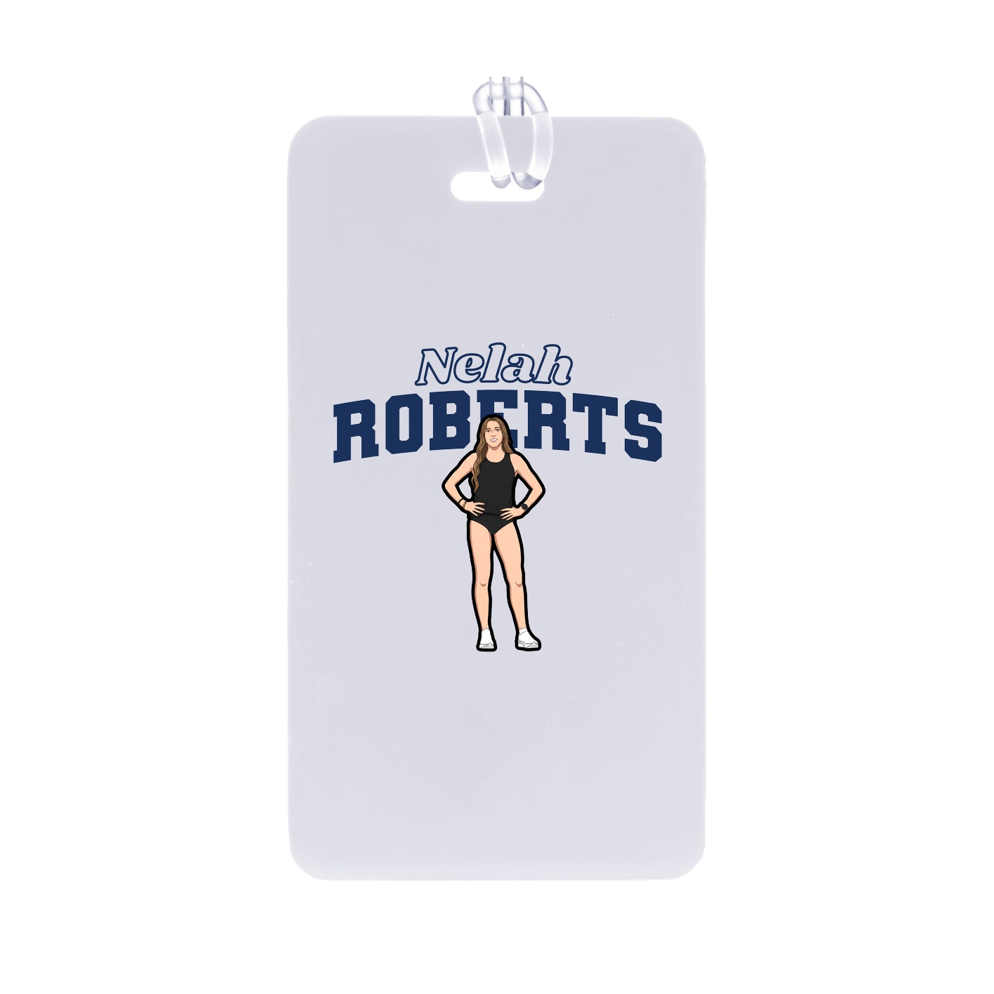 Bag Tag — Name Arch in Classic