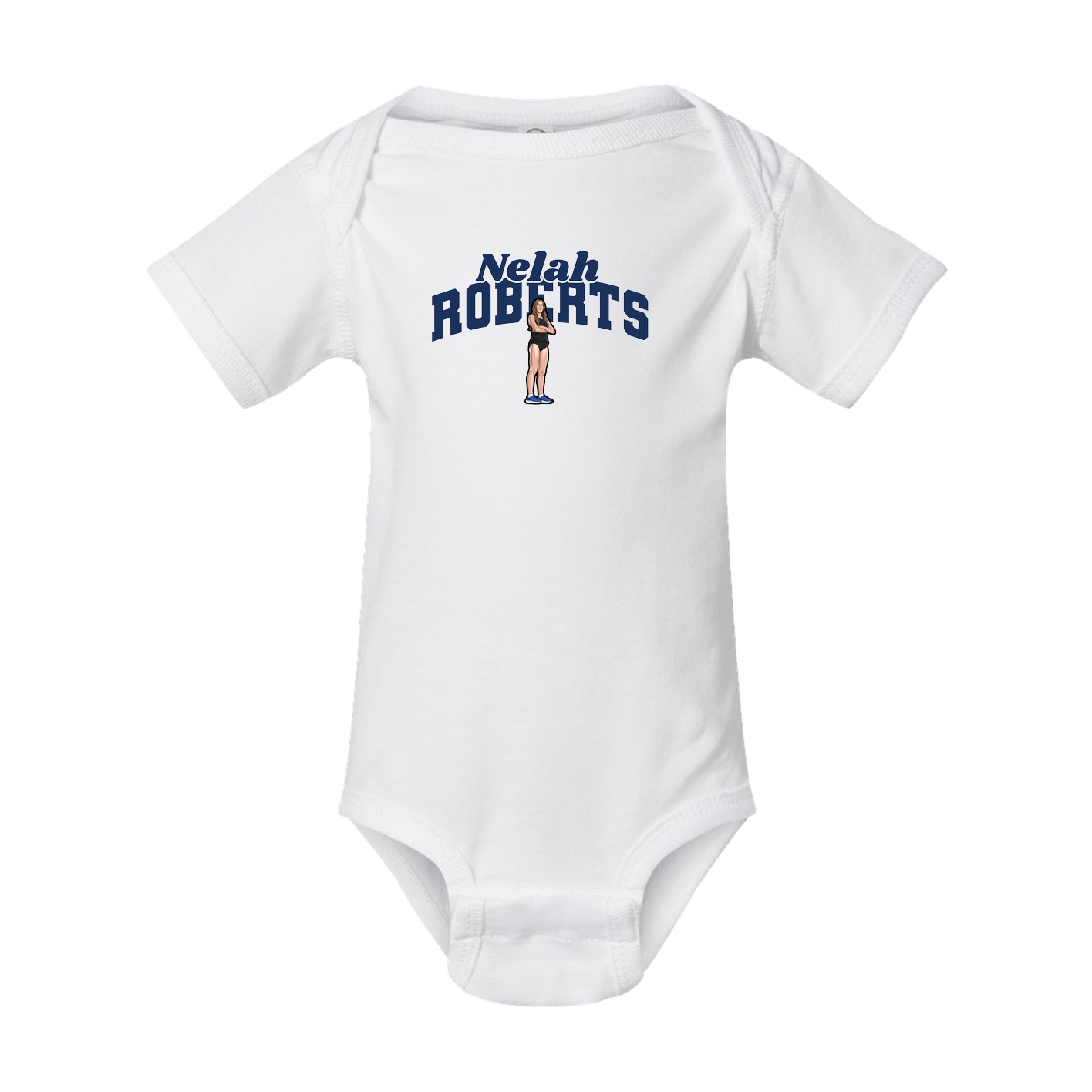 Baby Onesie — Signature Arch in White