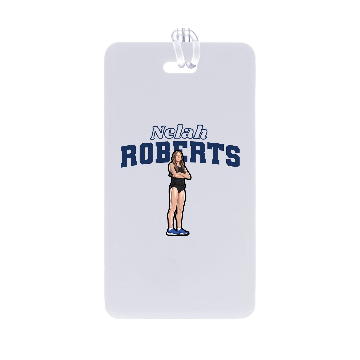 Bag Tag — Name Arch in Classic