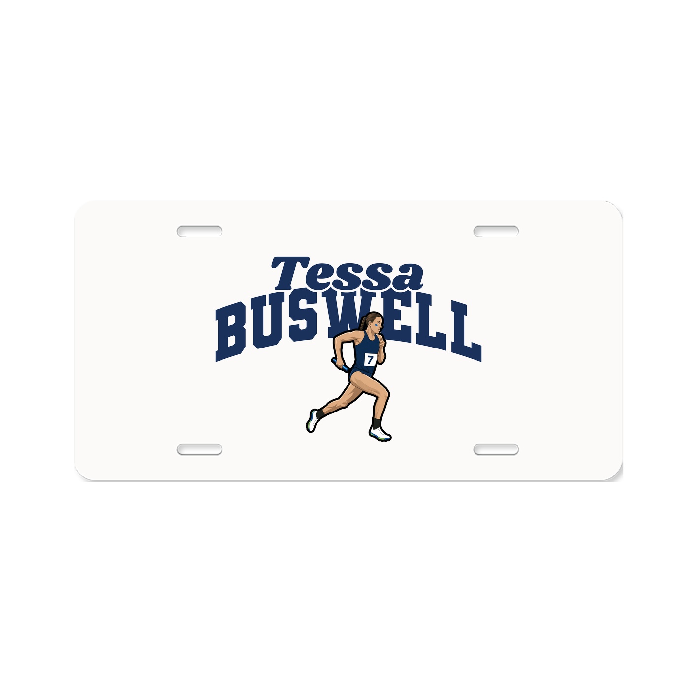License Plate — Signature Arch in Classic