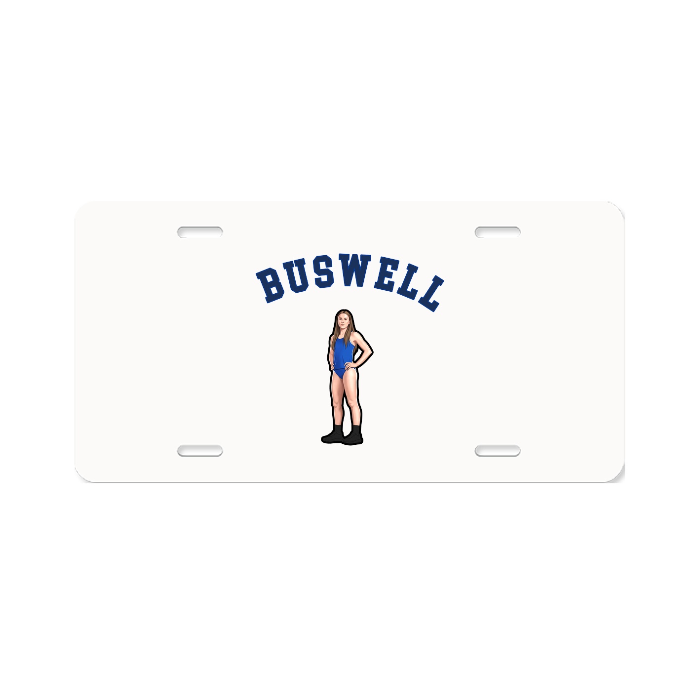 License Plate — Shirsey Arch in Classic