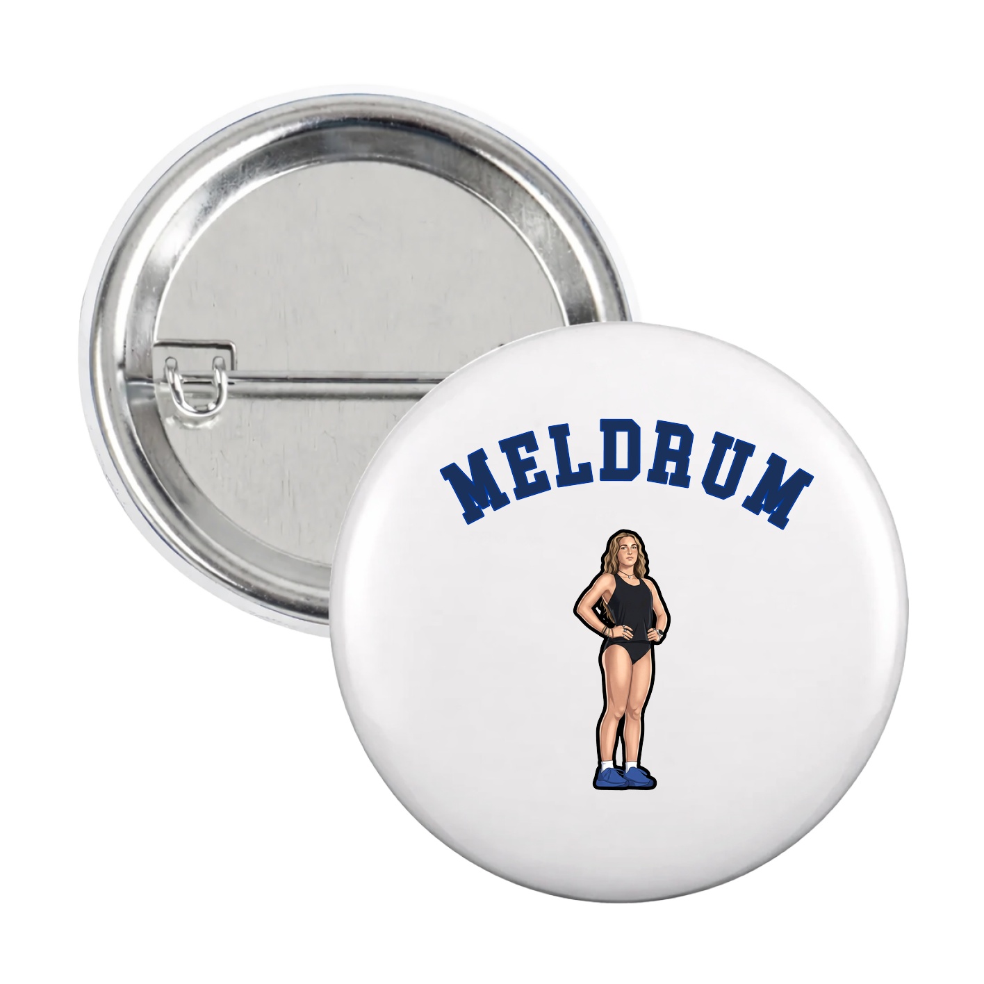 Game Day Button — Shirsey Arch in White