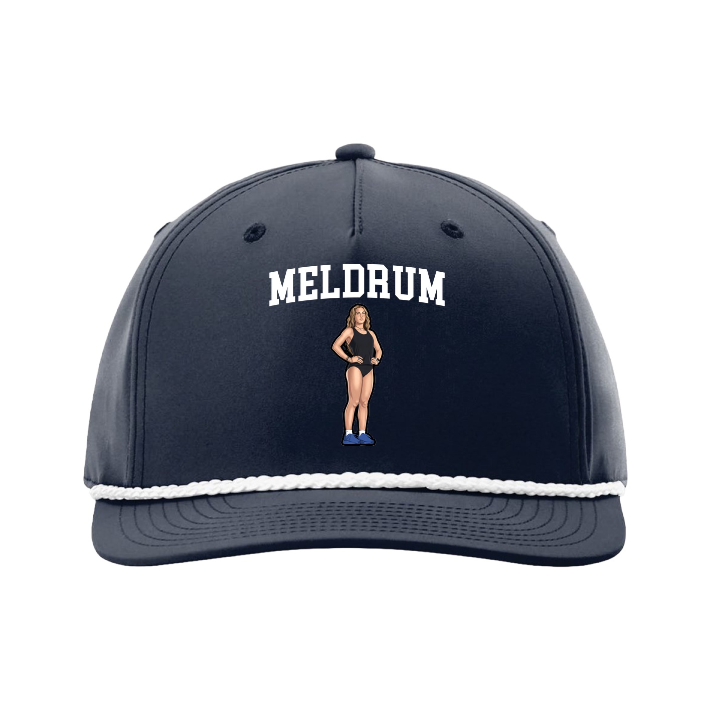 Five-Panel Classic Rope Cap — Shirsey in Navy