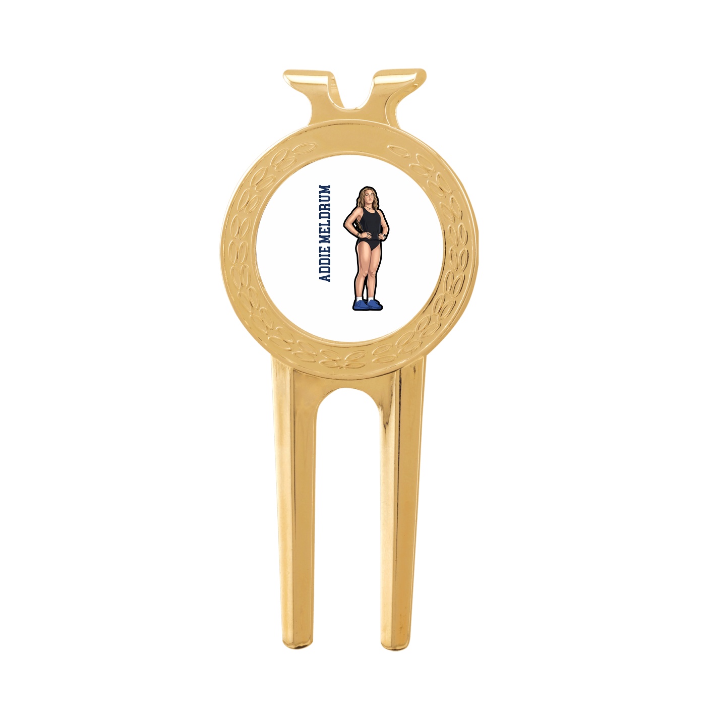 Divot Tool with Ball Marker — Name Vertical in Classic