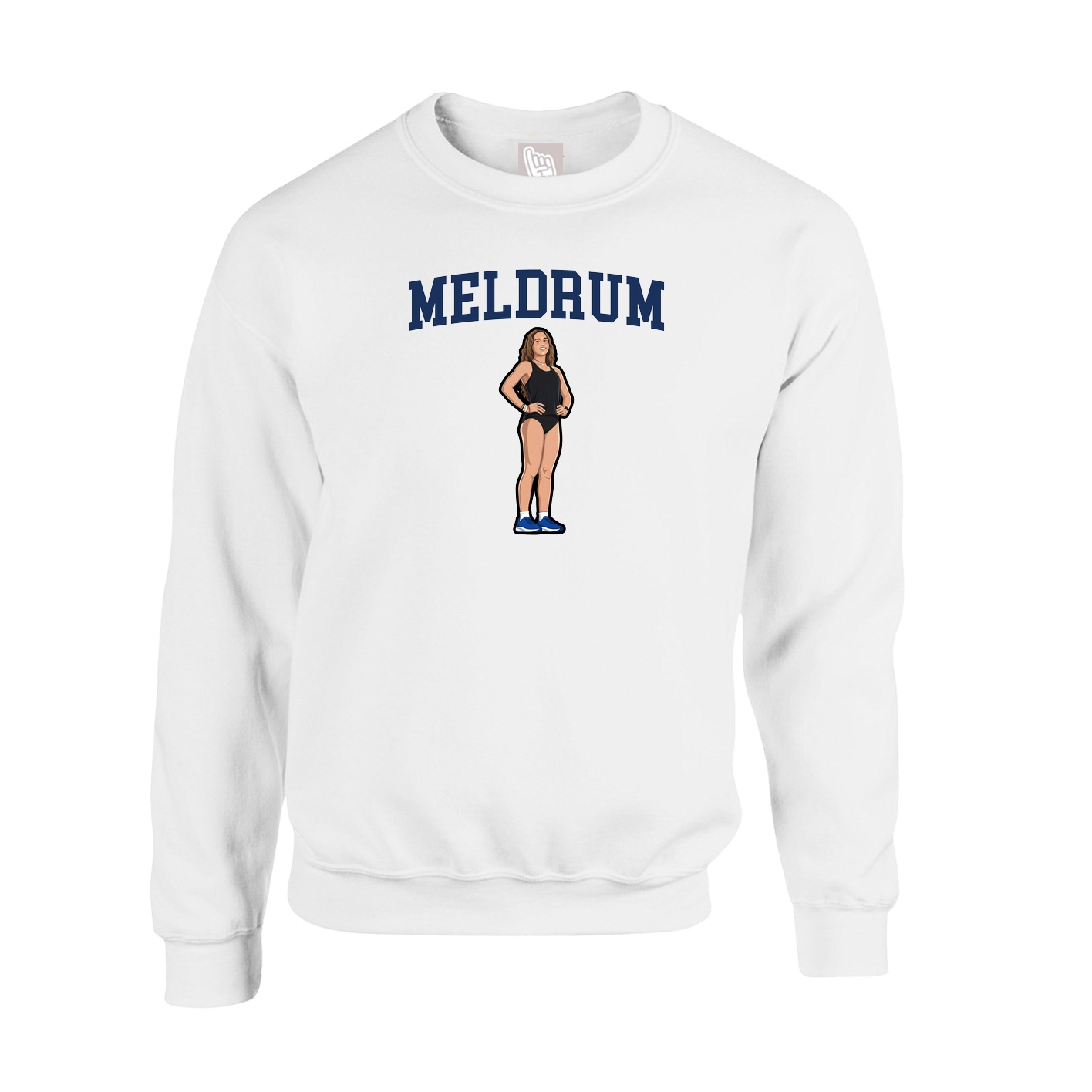 Fleece Crew — Shirsey in White