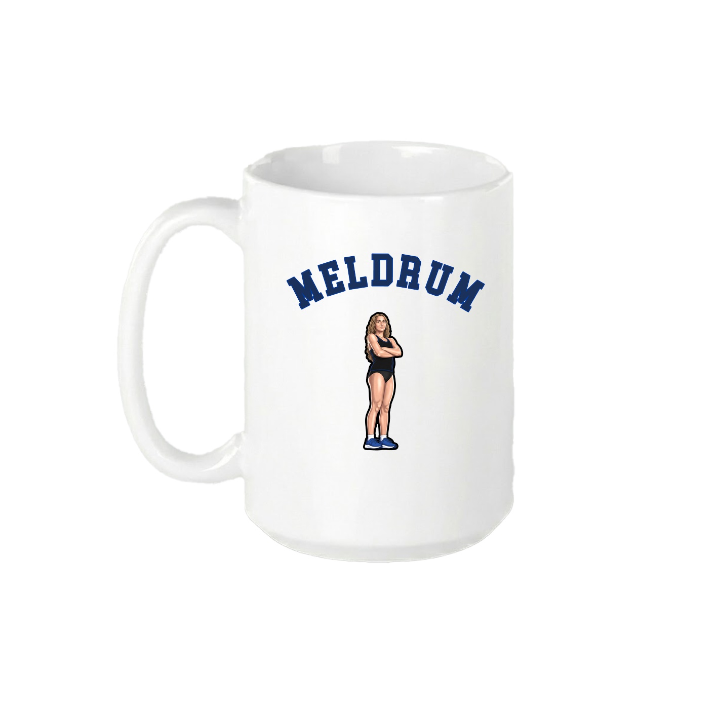 15oz Coffee Mug — Shirsey Arch in White