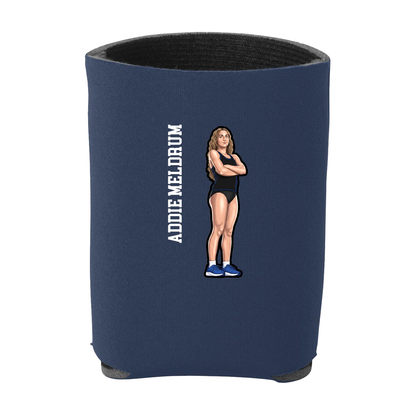 Can Holder — Name Vertical in Navy