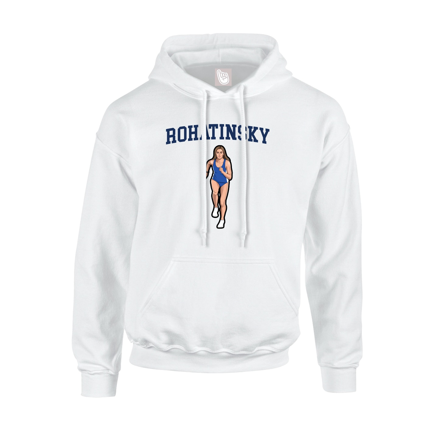 Hoodie — Shirsey in White