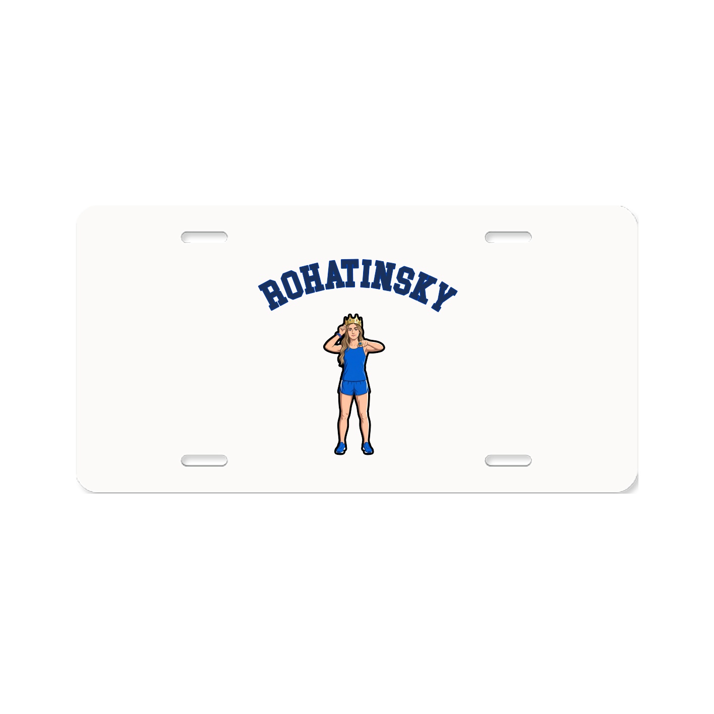 License Plate — Shirsey Arch in Classic