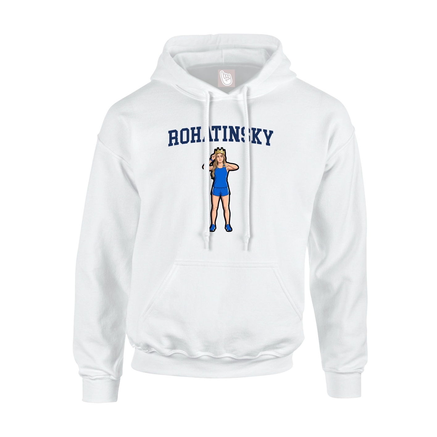 Youth Hoodie — Shirsey in White
