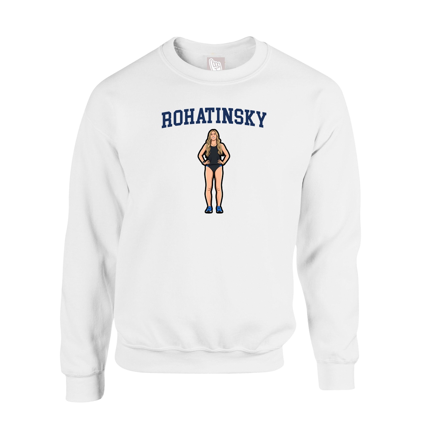 Fleece Crew — Shirsey in White