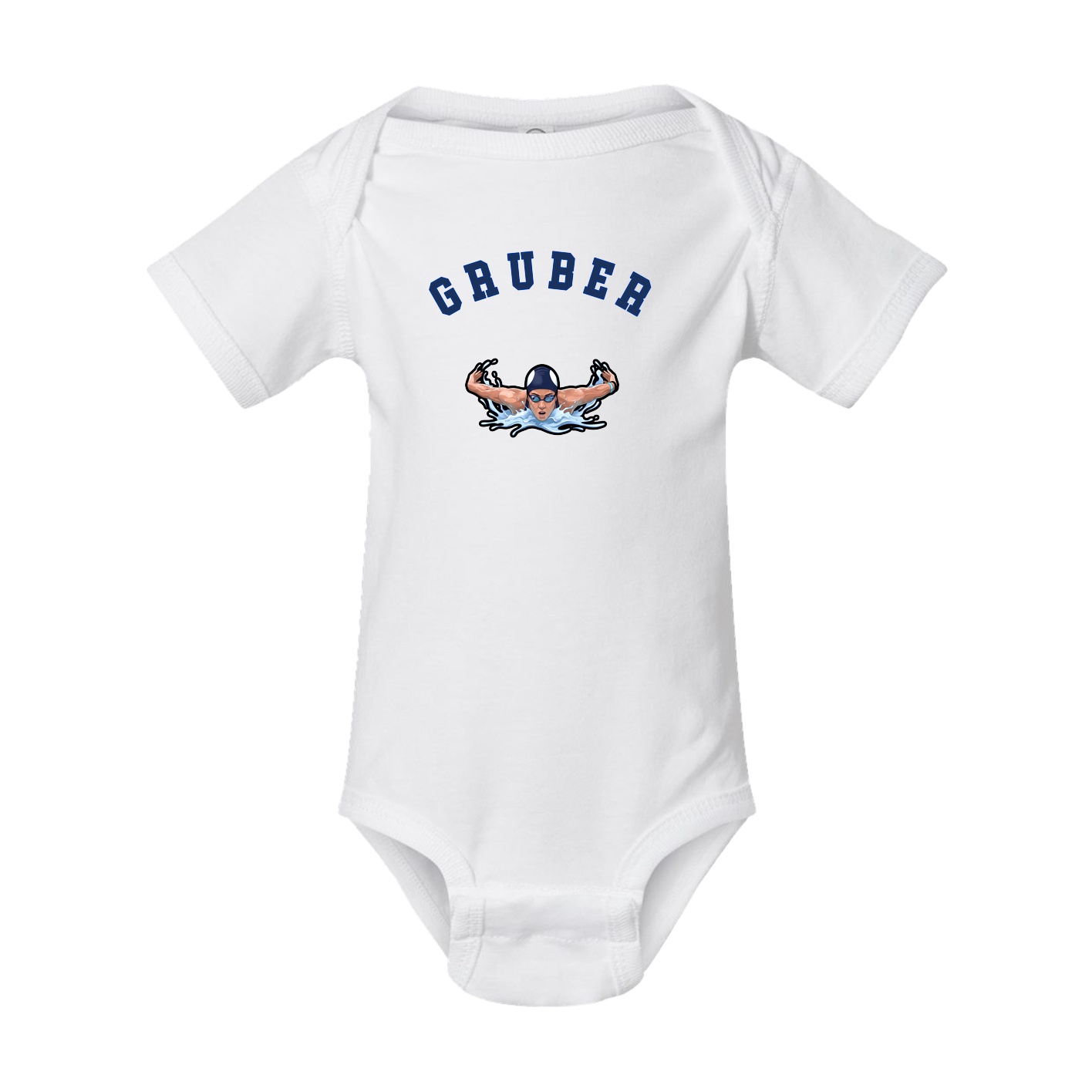 Baby Onesie — Shirsey Arch in White