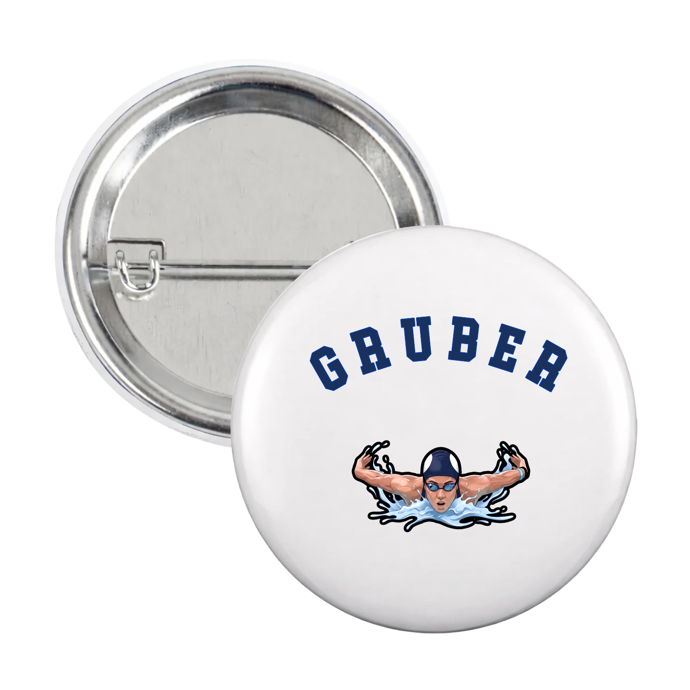 Game Day Button — Shirsey Arch in White
